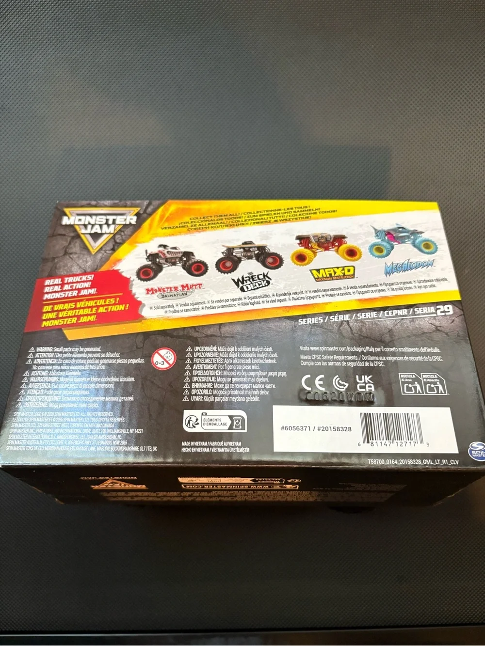 2026 Spin Master Monster Jam WRECK DECK - NEW 1:24 Scale Series 29 rare